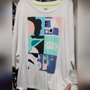 Star Wars Pop Art Semi-Crop Top for Women - 2x